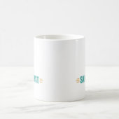 Mug Ski de neige amusant (Centre)