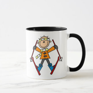 Mug Ski de neige d'hiver