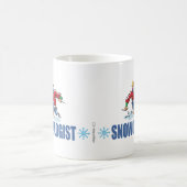 Mug Ski de neige humoristique (Centre)