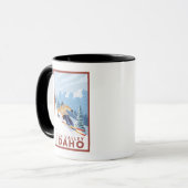 Mug Ski de neige - Sun Valley, Idaho (Devant gauche)