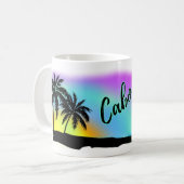 Mug Ski De Plage Neon À Cabo San Lucas (Devant gauche)