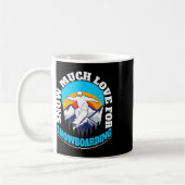 Mug Ski de snowboard Snowboard (Gauche)