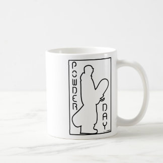 Mug Ski de snowboard Sports d'hiver Snow Powder Day Lo