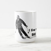 Mug Ski de vacances - Ski de descente (Centre)
