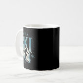 Mug Ski - Descente Alpin Freestyle (Devant gauche)