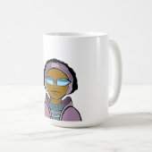 Mug Ski d'hiver (Devant droit)