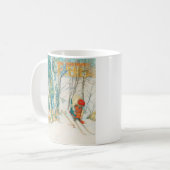 Mug Ski d'hiver par Carl Larsson (Devant gauche)
