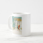 Mug Ski d'hiver par Carl Larsson (Devant gauche)