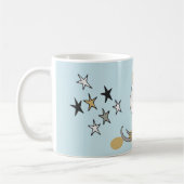 Mug Ski D'Hiver Snowman Avec Étoiles (Gauche)