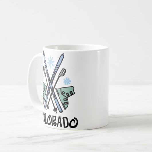 Mug Ski du Colorado (Devant gauche)