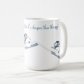 Mug Ski est moins cher que Thérapie Plaisir Ski (Devant droit)