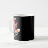 Mug Ski Fox Skier Ski Ski Hiver Neige 1 (Devant gauche)