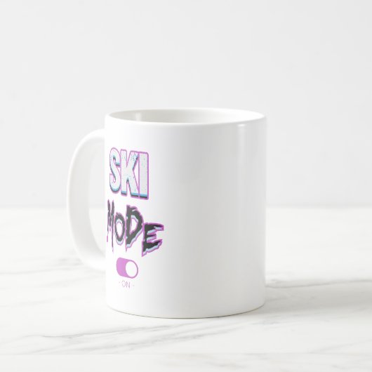 Mug Ski mode-on- (Devant gauche)