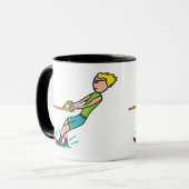 Mug Ski nautique (Devant gauche)