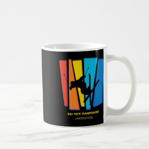 Mug Ski New Hampshire États-Unis Ski Skiing Skieur 