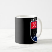 Mug Ski New York Mountain Ski Trail Skier Goggle Po (Devant droit)