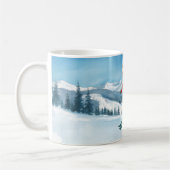 Mug Ski Noël SiameseCatLovers vacances d'hiver (Gauche)