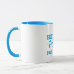Mug Ski Papa Comme Un Papa Régulier Seulement Glacière