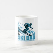 Mug Ski papa Cool Mountain Design (Centre)