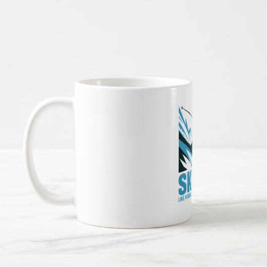 Mug Ski papa Cool Mountain Design (Gauche)