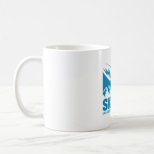 Mug Ski papa Cool Mountain Graphic (Gauche)