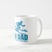 Mug Ski Papa - Glacière que papa normal Design (Devant droit)
