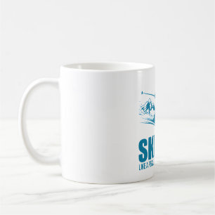 Mug Ski Papa - Glacière que papa normal Design