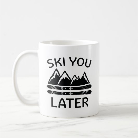 Mug Ski Plus Tard (Gauche)