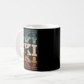 Mug Ski Rétro _1 (Devant gauche)