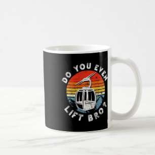 Mug Ski Rétro Vintage Tu Soulèves Même Frère 1 