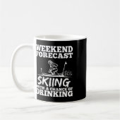 Mug Ski Ski Boisson Chance Bière Vin Alcool Drôle (Gauche)