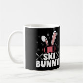 Mug Ski Ski Bunny Skier Sports d'hiver (Gauche)