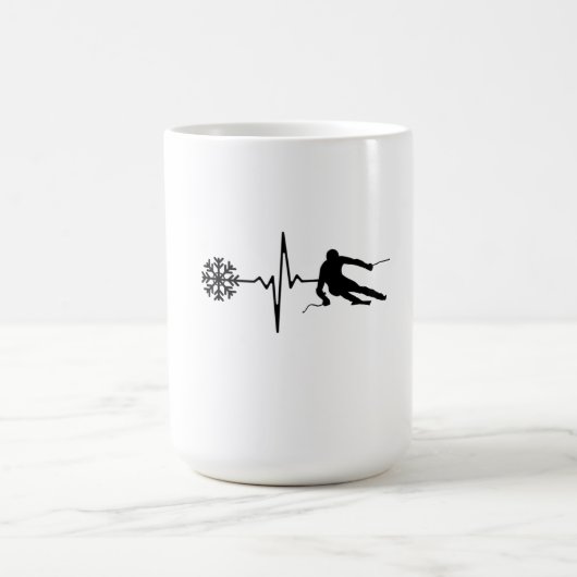 Mug Ski - Ski Heartbeat (Centre)