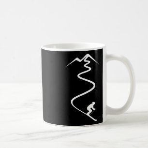 Mug Ski Sport d'hiver Montagne de ski