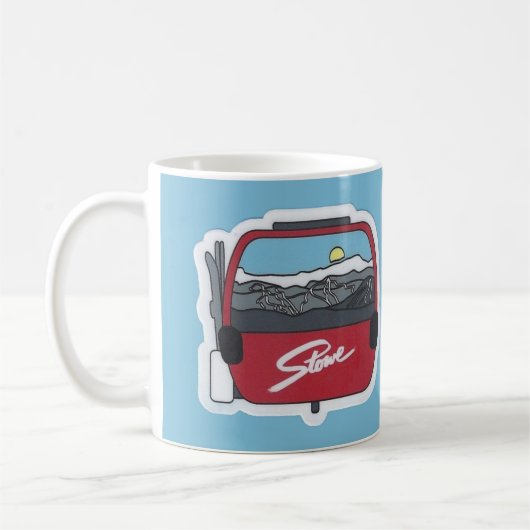 Mug Ski Stowe VT (Gauche)