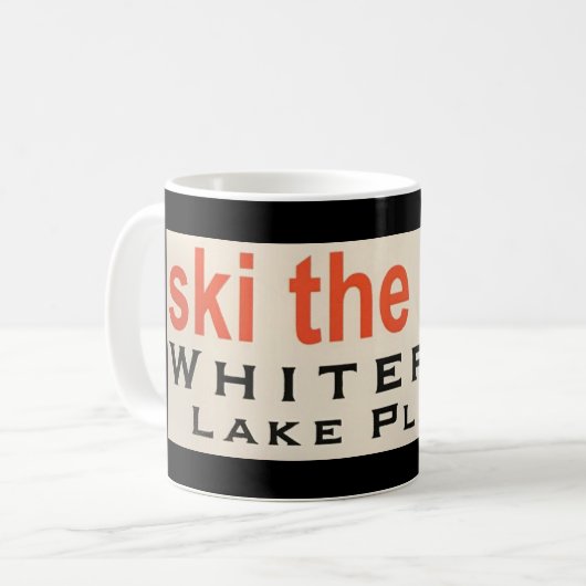 Mug Ski Whiteface Lake Placid (Devant gauche)