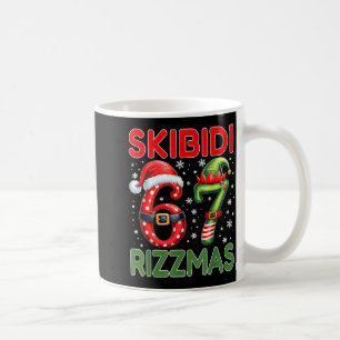 Mug Skibidi Rizzmas 67 Noël Six Sept Xmas Drôle
