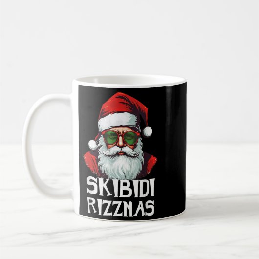 Mug Skibidi Rizzmas Christmas Rizz Santa Claus Charism (Gauche)