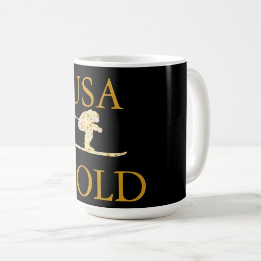 Mug Skier (Devant droit)