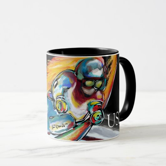 MUG SKIER (Devant droit)