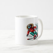 Mug Skier (Devant droit)