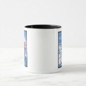 Mug Skier AdmiringNouveau-Mexique (Centre)