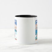 Mug Skier transportant des skis de neige - Whistler, C (Centre)