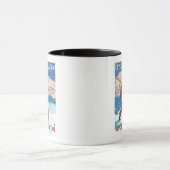 Mug Skier transportant ski de neige - Crystal Mountain (Centre)