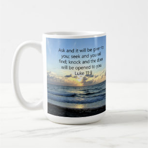 MUG SKIES BLEUS LUKE 11:9 OCEAN PHOTO DESIGN