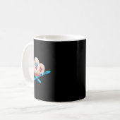 Mug skieur de Nagano (Devant gauche)