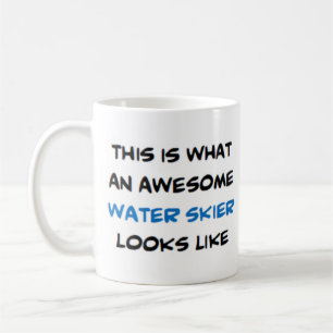 Mug skieur d'eau, génial