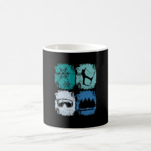 Mug Skieurs Ski Sports d'hiver