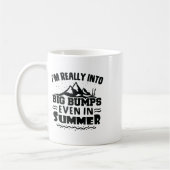 Mug Skiing Ski Skier Is Really Into Big Bumps  (Gauche)