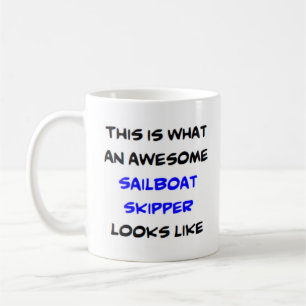 Mug skipper de voilier, génial